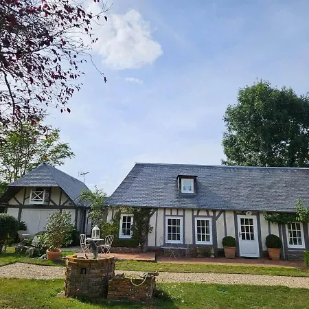 Semesterbostad Maison Lyberti 12 Pers Et Grand Jardin Beaumesnil (Eure)